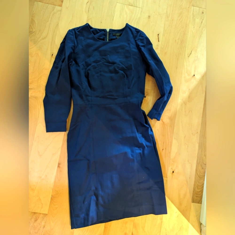 J Crew fitted dress